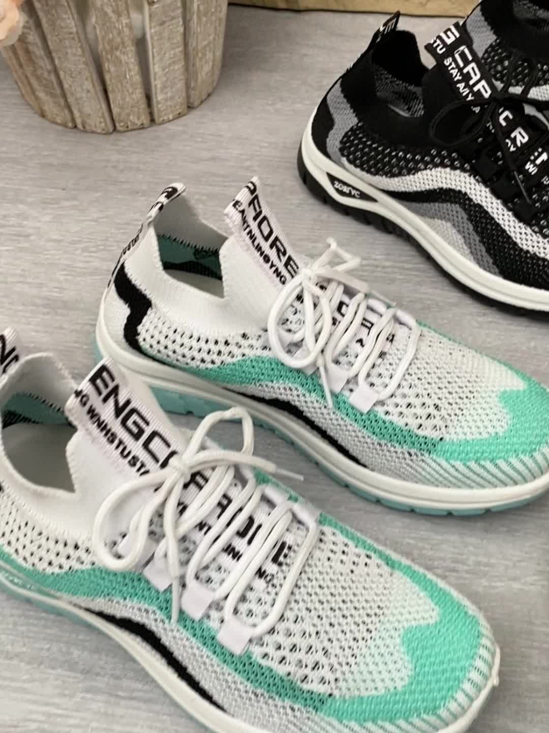 Plus-Size Women'S Color-Blocked Comfortable Casual Sneakers, Breathable Mesh Outdoor Shoes for Summer, Perfect for Travel, Vacations, And Camping., Women Shoes
