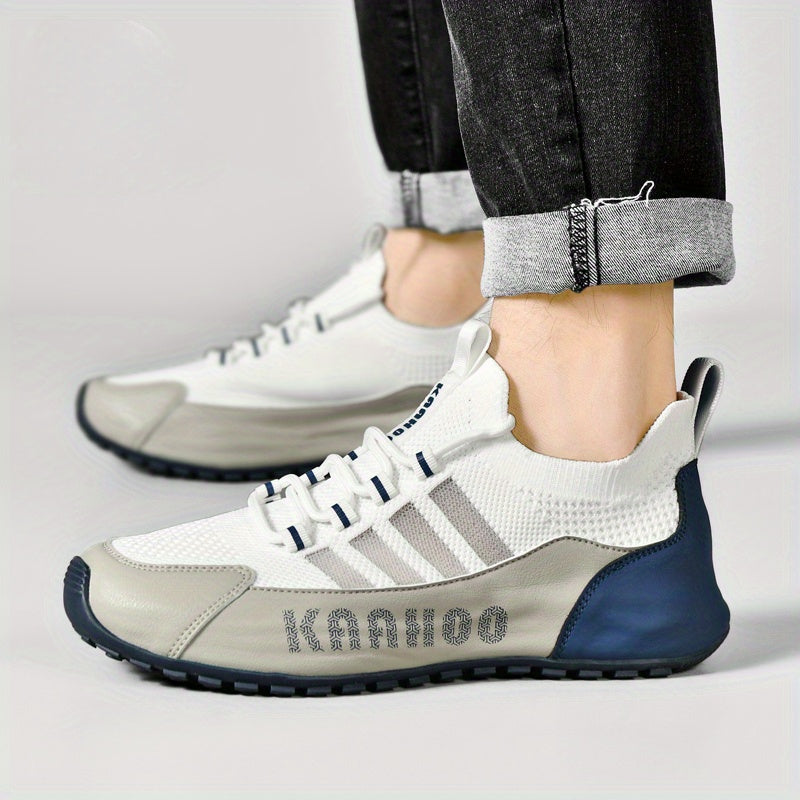 Women'S Casual Athletic Shoes Unisex Fashion Versatile Thick-Soled Casual Shoes Outdoor Sports Anti-Slip Running Casual Shoes White Deep Blue, Women Shoes, Sneakers