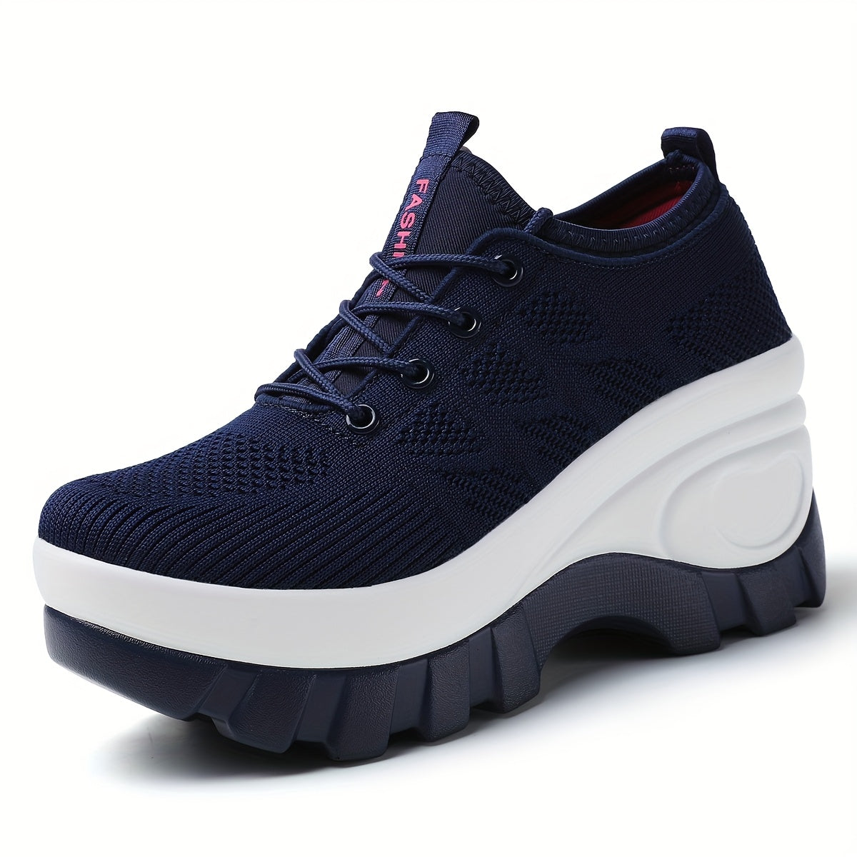New Spring Summer Style Women'S Shoes Casual Athletic Shoes Comfortable Daily Thick Sole Height Increasing Women Shoes, Sneakers
