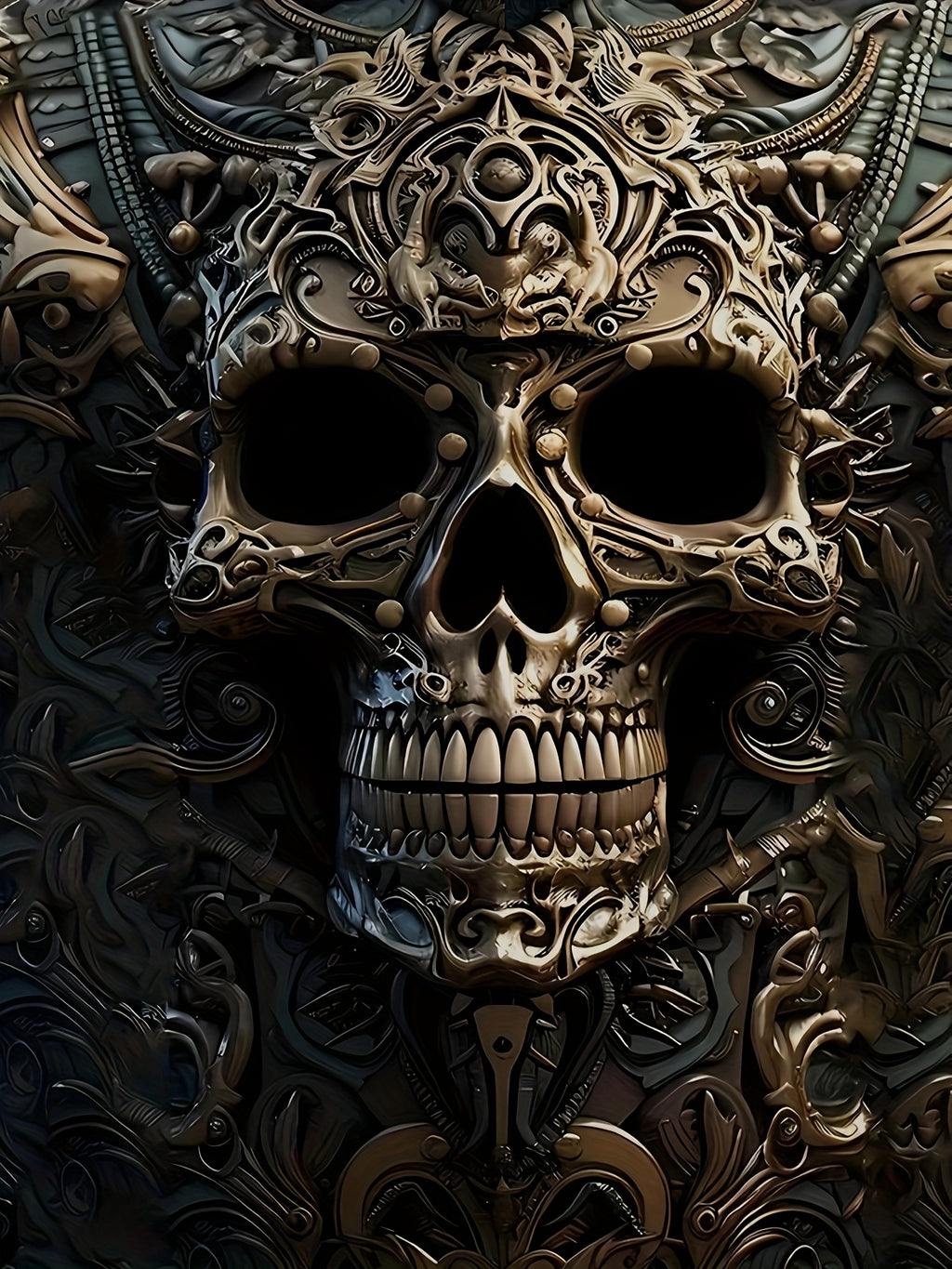 3D Hoodie, Men'S Casual Pullover with a Bold Skull Design, Perfect for Winter And Autumn Streetwear.