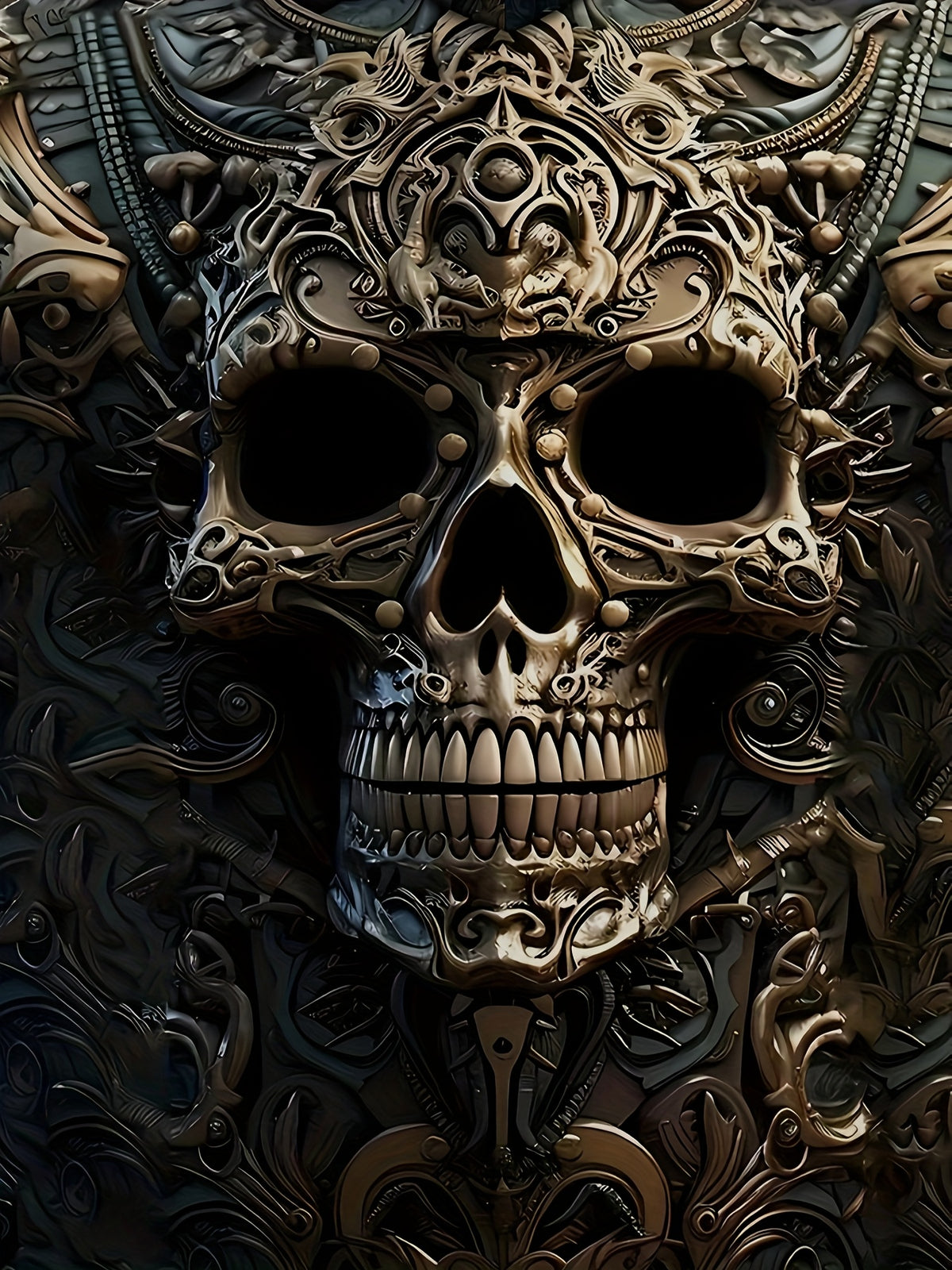 3D Hoodie, Men'S Casual Pullover with a Bold Skull Design, Perfect for Winter And Autumn Streetwear.