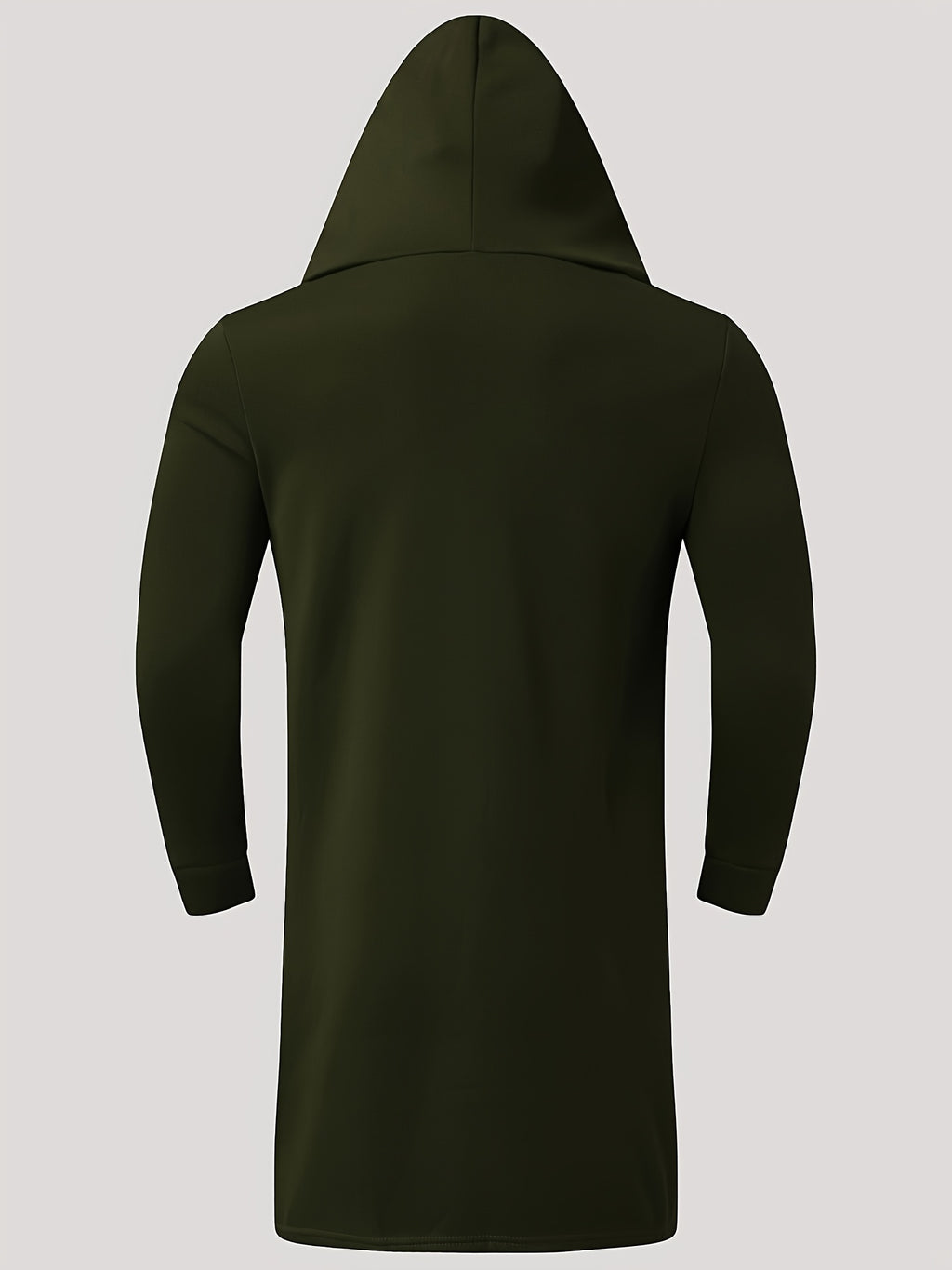 Men's Hooded Cardigan Robe, Casual Home Sleepwear for Daily Wear, Winter Clothes for Men