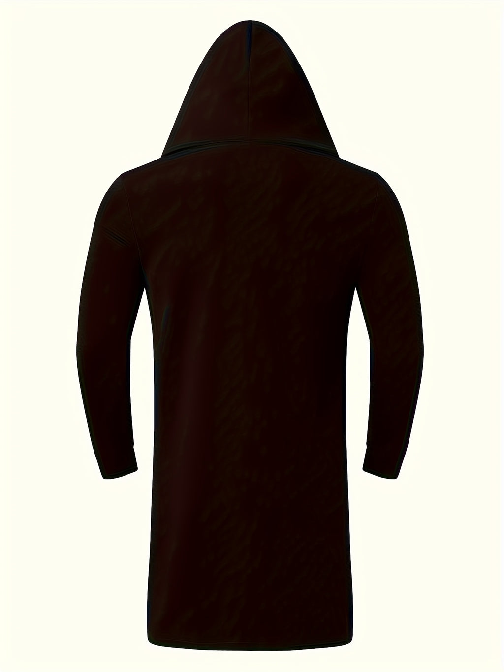 Men's Hooded Cardigan Robe, Casual Home Sleepwear for Daily Wear, Winter Clothes for Men