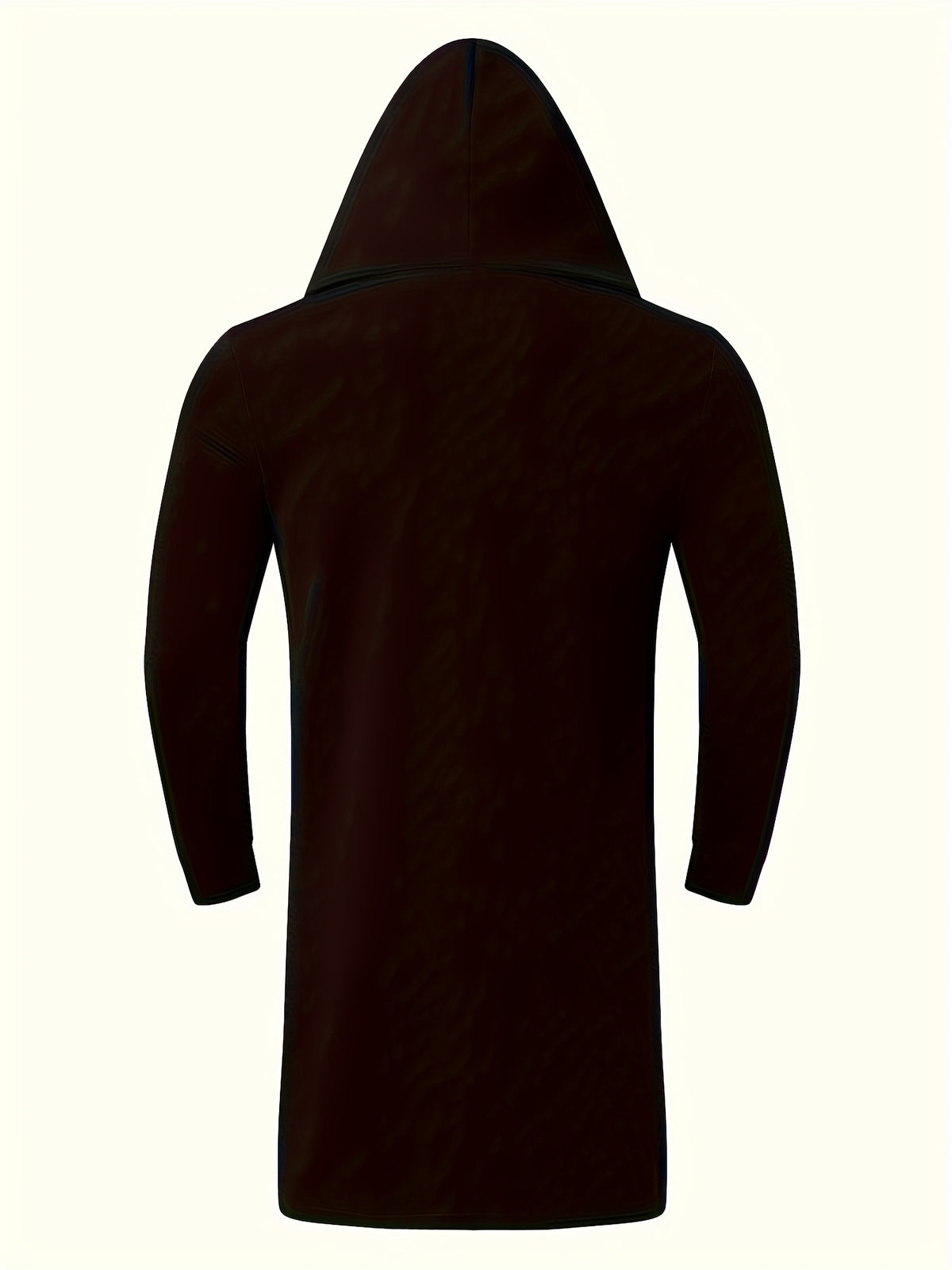 Men's Hooded Cardigan Robe, Casual Home Sleepwear for Daily Wear, Winter Clothes for Men