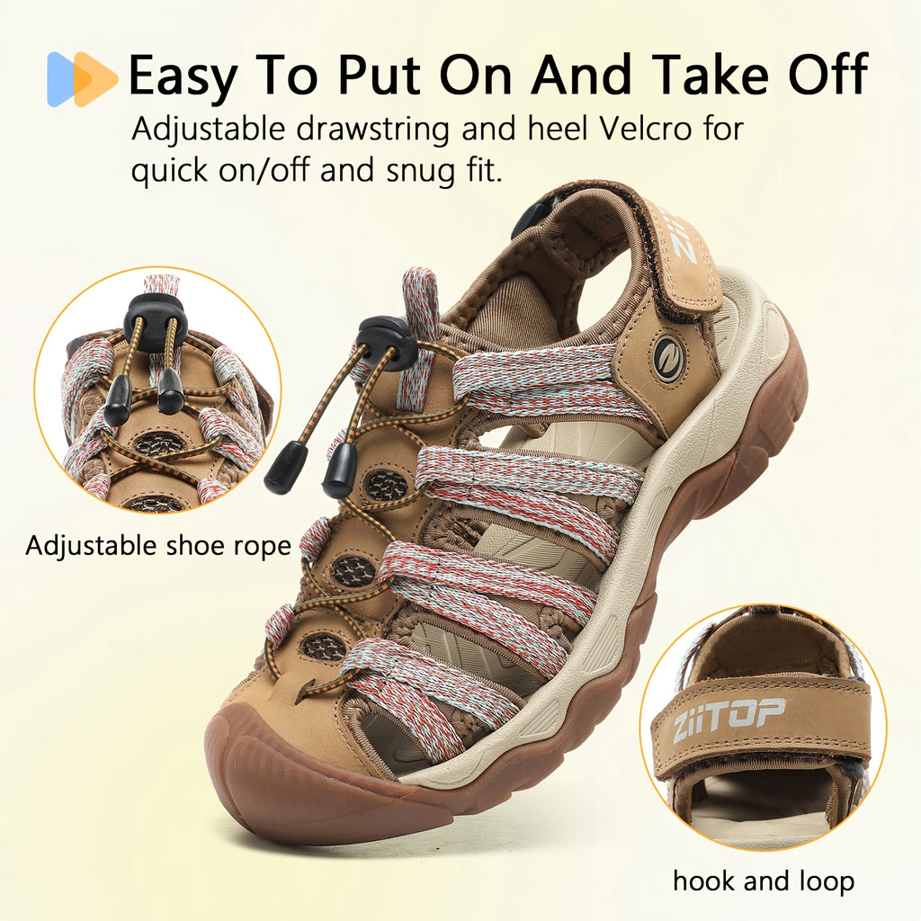 Toe Post Wading Sandals, Women'S Outdoor Breathable Water Shoes, Non-Slip And Wear-Resistant, Women Shoes