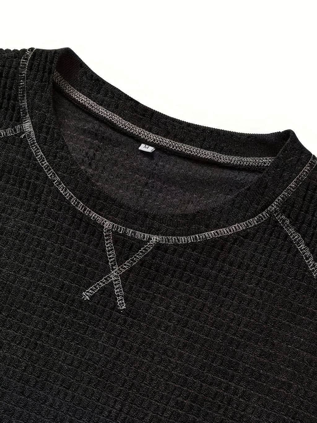 Men'S Comfortable Pullover Sweater, Fashionable Long Sleeve T-Shirt, Spring And Autumn Casual Trendy Top