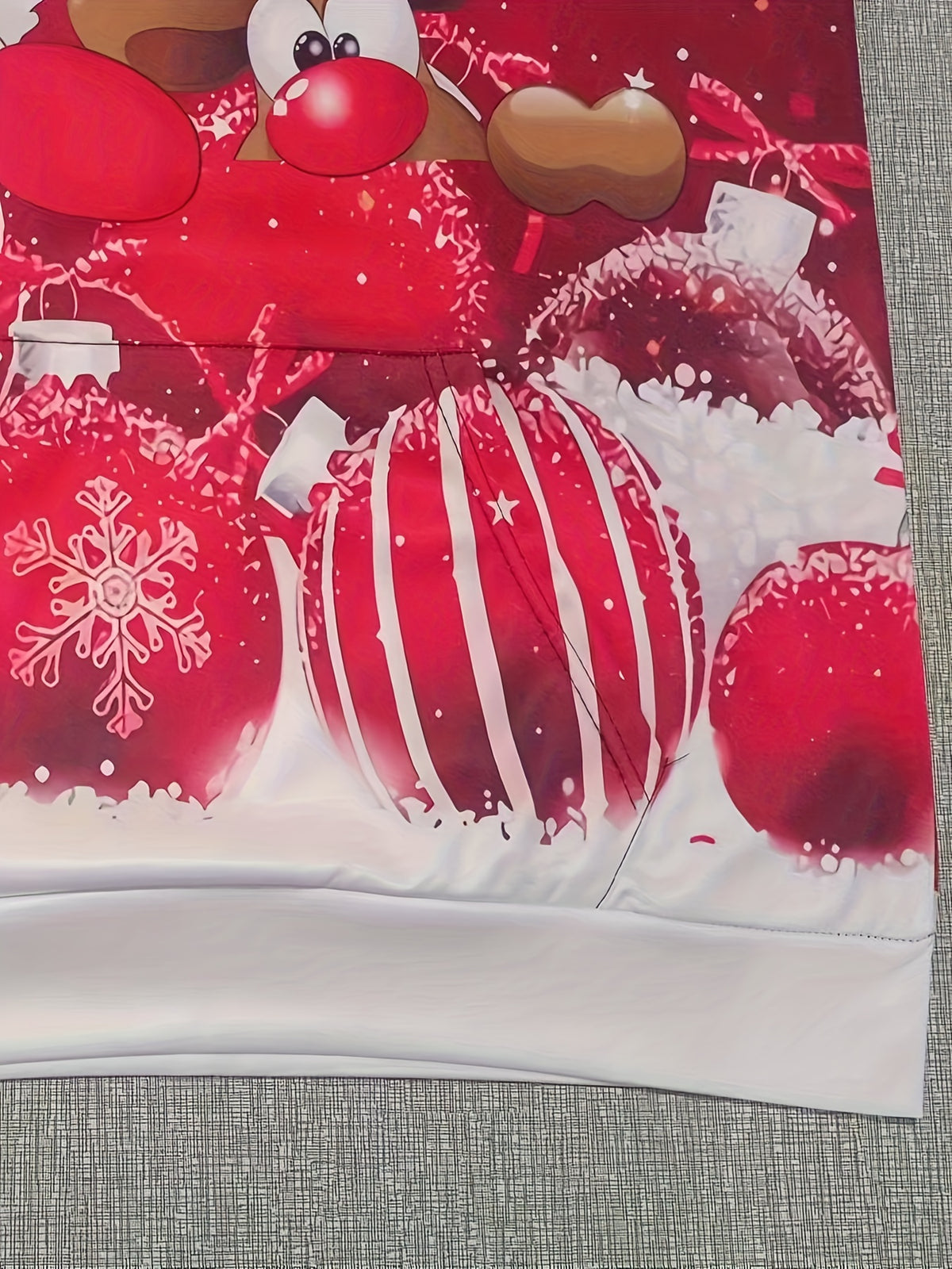 New European and American Style Halloween Men's Santa Claus Digital Print Christmas Series Hooded Sweatshirt Casual Pullover