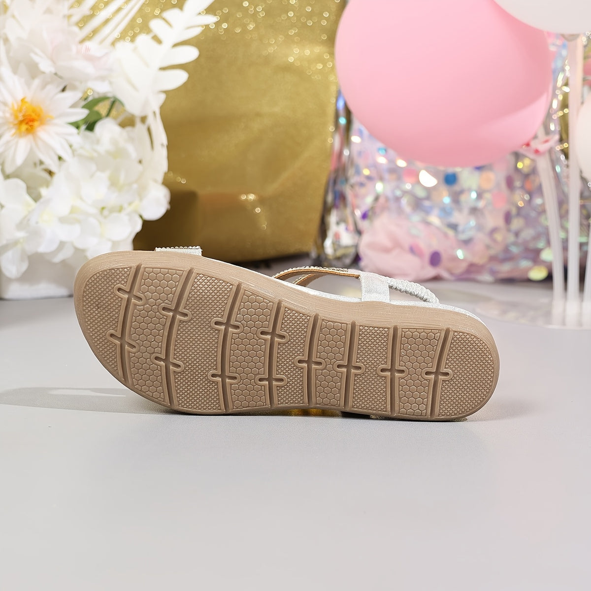 New Women'S Stylish Bohemian Flat Sandals with Rhinestones, Women Shoes