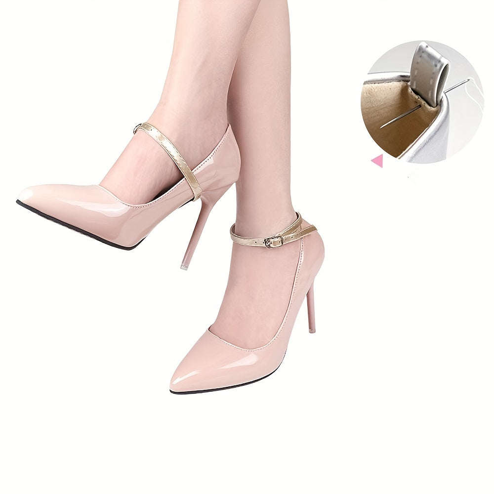 2pcs Women'S High Heels Non-Heel Dual-Use Ankle Wrap Shoelace Shoe Accessory Foot Binding Shoelace, Women Shoes