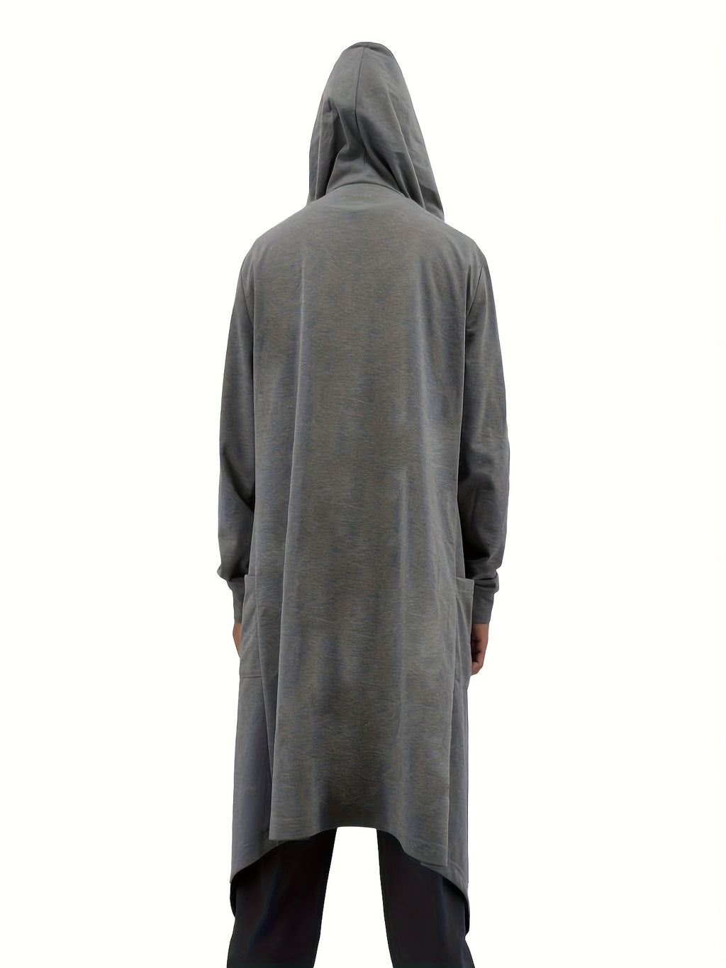 Men's Hooded Cardigan Robe, Casual Home Sleepwear for Daily Wear, Winter Clothes for Men