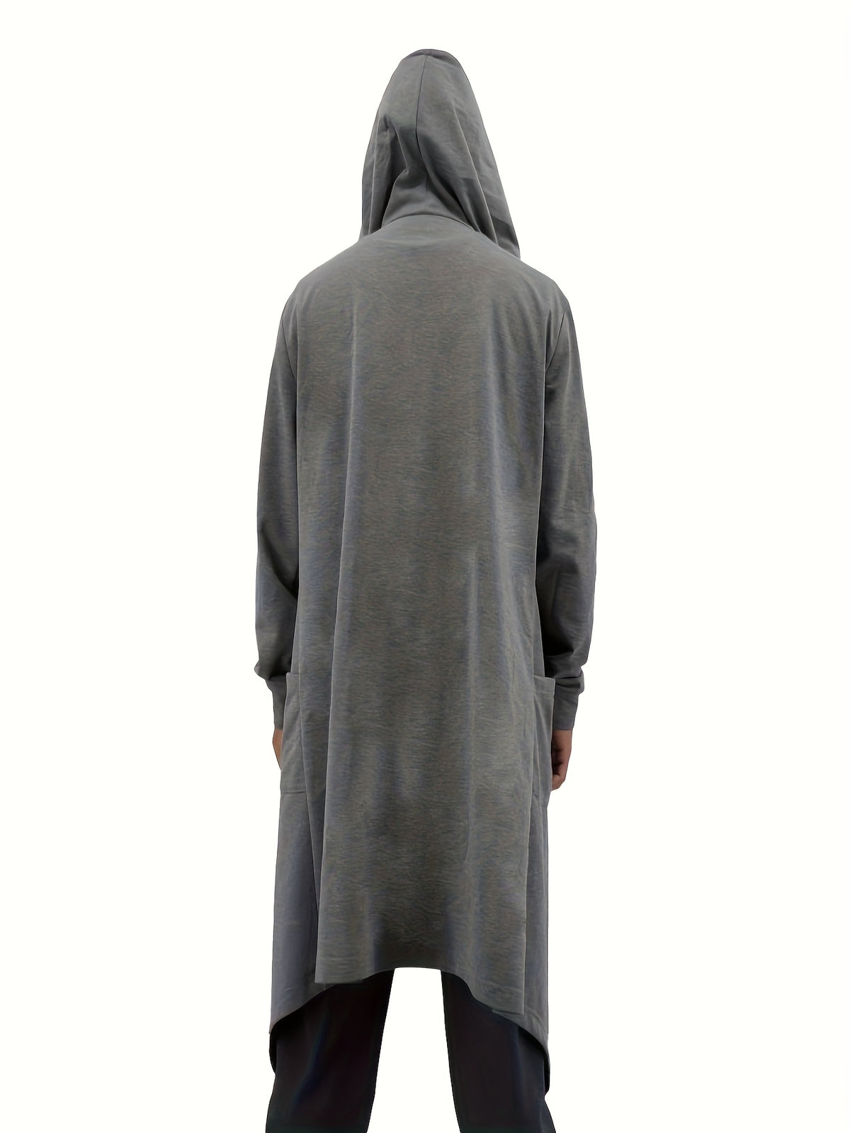 Men's Hooded Cardigan Robe, Casual Home Sleepwear for Daily Wear, Winter Clothes for Men