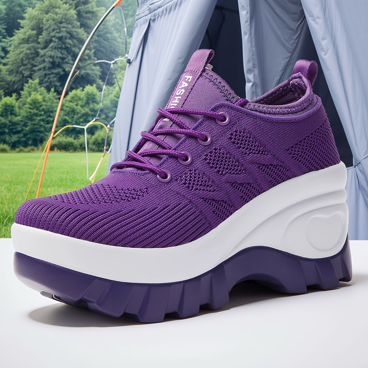 New Spring Summer Style Women'S Shoes Casual Athletic Shoes Comfortable Daily Thick Sole Height Increasing Women Shoes, Sneakers