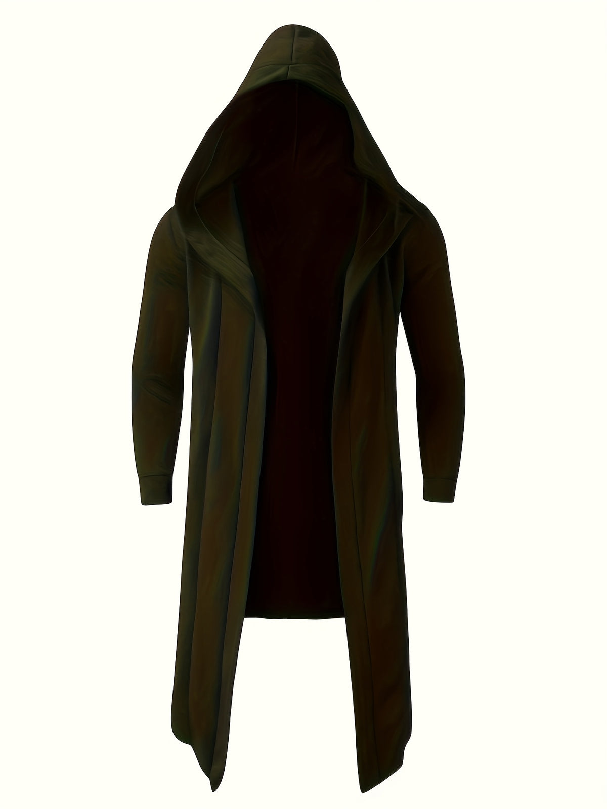 Men's Hooded Cardigan Robe, Casual Home Sleepwear for Daily Wear, Winter Clothes for Men