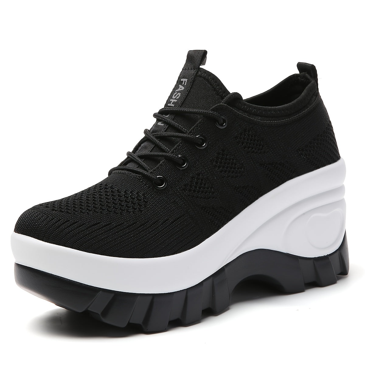 New Spring Summer Style Women'S Shoes Casual Athletic Shoes Comfortable Daily Thick Sole Height Increasing Women Shoes, Sneakers